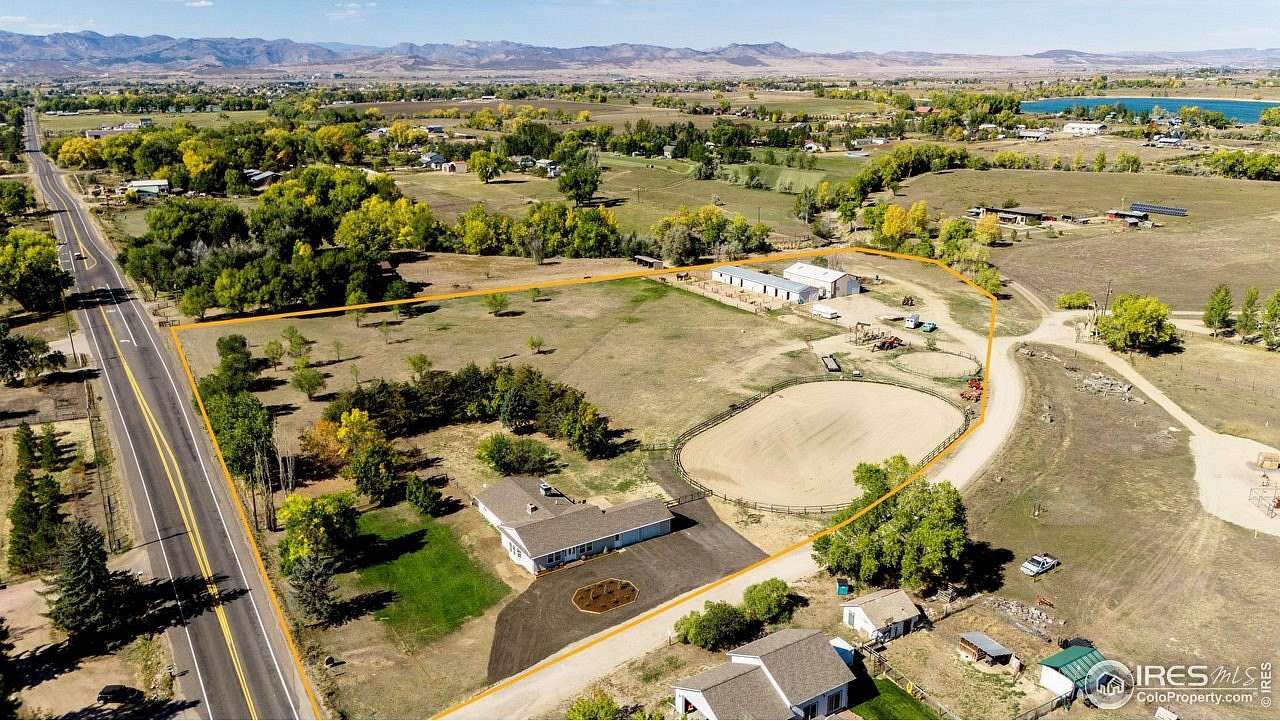 7.92 Acres of Land with Home for Sale in Fort Collins, Colorado