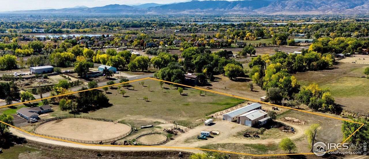 7.92 Acres of Land with Home for Sale in Fort Collins, Colorado