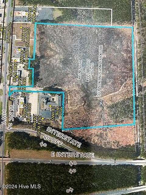 30 Acres of Commercial Land for Sale in Warsaw, North Carolina