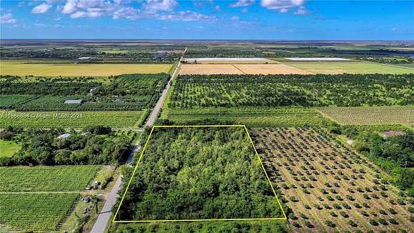 4.766 Acres of Land for Sale in Homestead, Florida