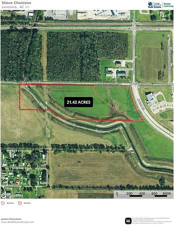 1.35 Acres of Commercial Land for Sale in Scott, Louisiana