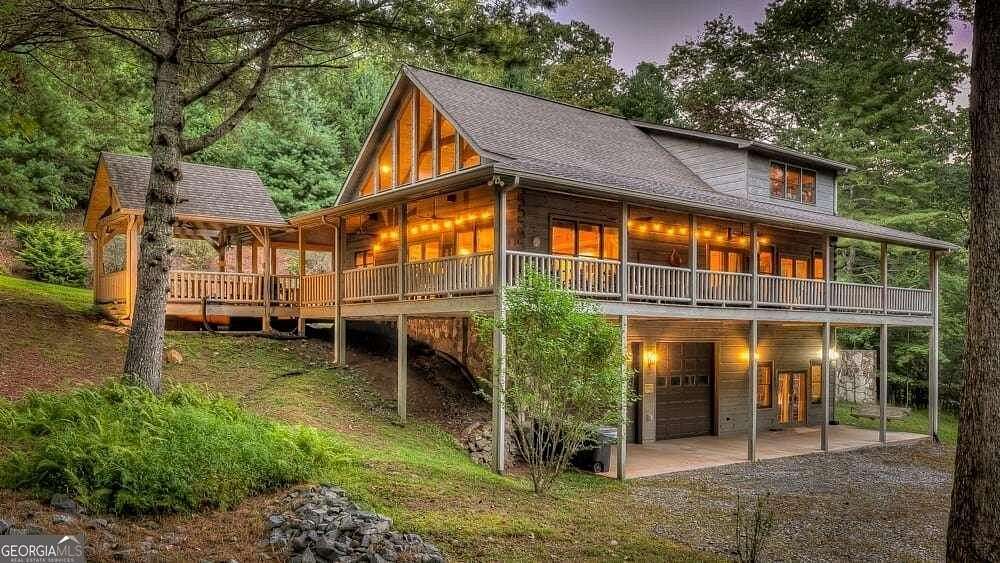 3.52 Acres of Land with Home for Sale in Blue Ridge, Georgia