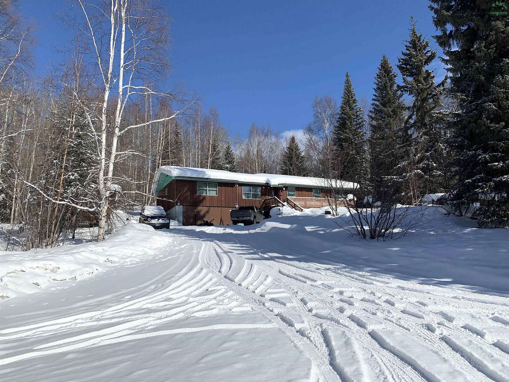 2.3 Acres of Residential Land with Home for Sale in Fairbanks, Alaska