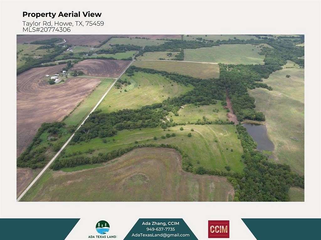 55.607 Acres of Mixed-Use Land for Sale in Howe, Texas