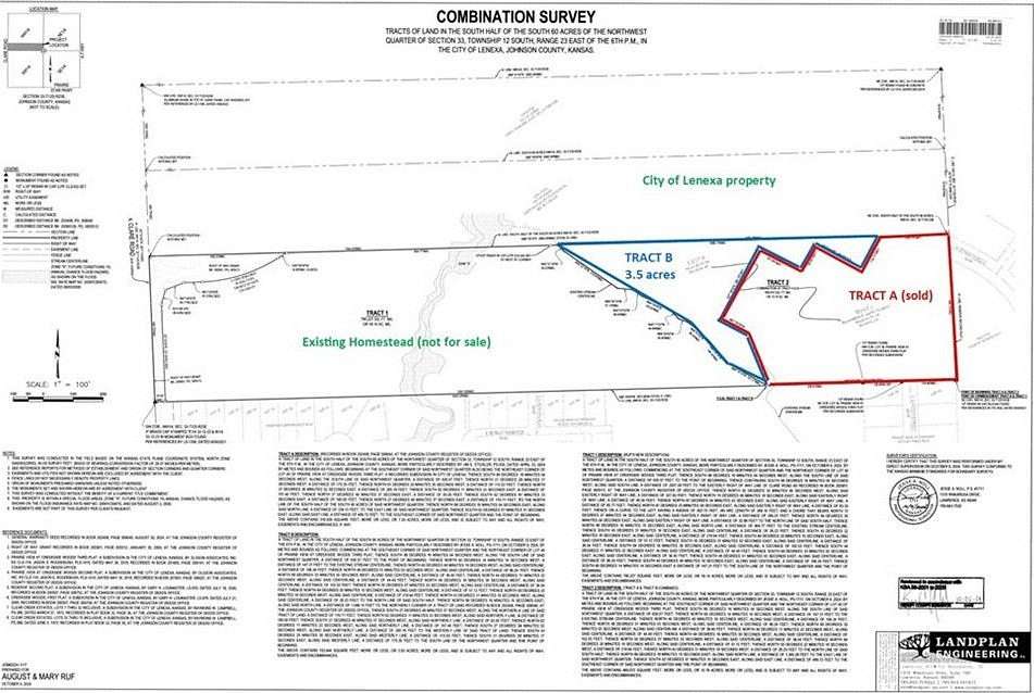 3.5 Acres of Residential Land for Sale in Lenexa, Kansas