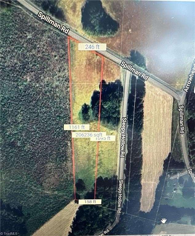 8.67 Acres of Agricultural Land for Sale in Mocksville, North Carolina