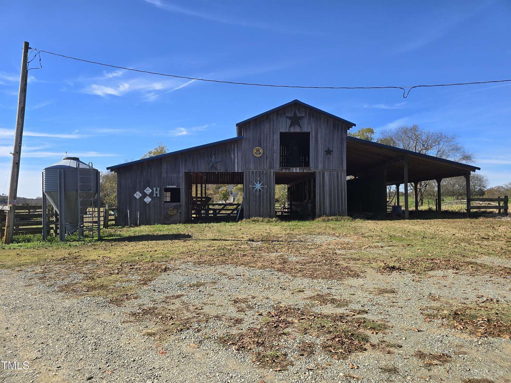 22 Acres of Agricultural Land with Home for Sale in Bear Creek, North Carolina