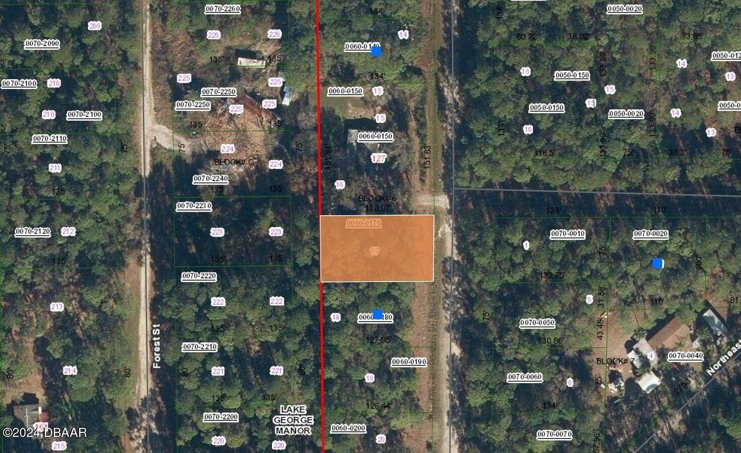 0.23 Acres of Residential Land for Sale in Georgetown, Florida