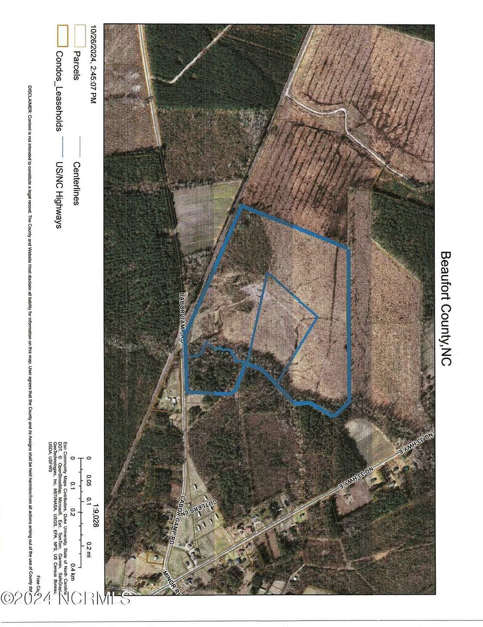 0.36 Acres of Residential Land for Sale in Aurora, North Carolina