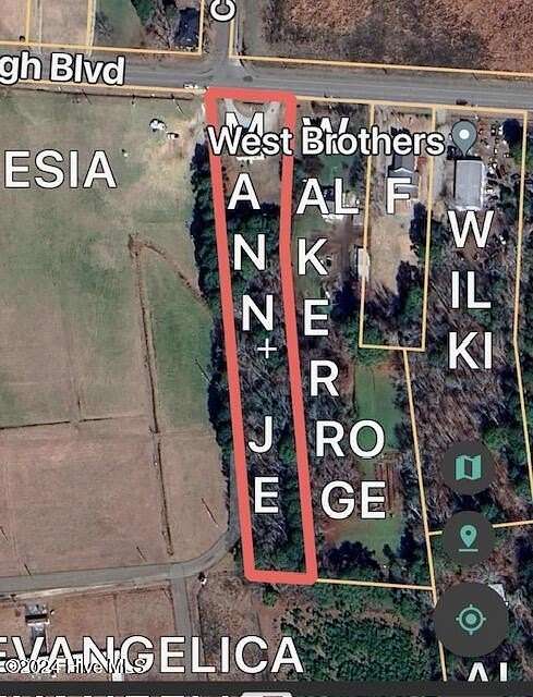 2 Acres of Commercial Land for Sale in Rocky Mount, North Carolina