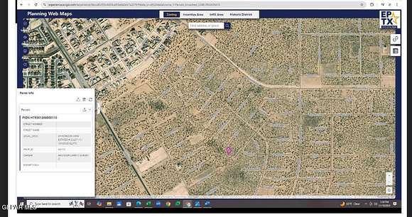 0.23 Acres of Residential Land for Sale in Horizon City, Texas