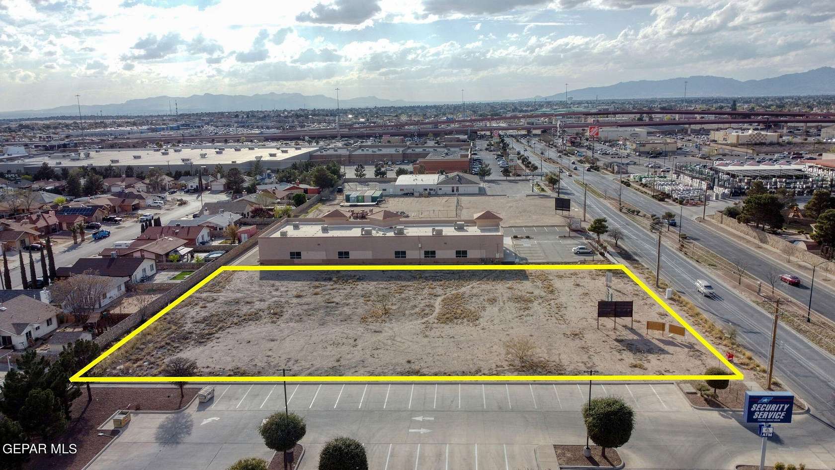 1.1 Acres of Commercial Land for Lease in El Paso, Texas