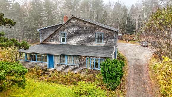 11.88 Acres of Land with Home for Sale in Ellsworth, Maine