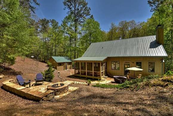 2.22 Acres of Residential Land with Home for Sale in East Ellijay, Georgia