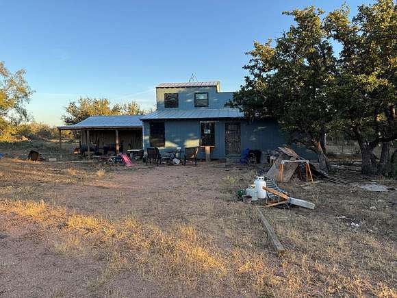 19.95 Acres of Recreational Land with Home for Sale in Menard, Texas