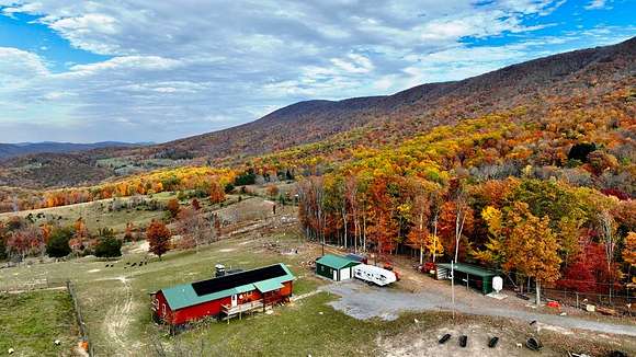 102 Acres of Land with Home for Sale in Lindside, West Virginia