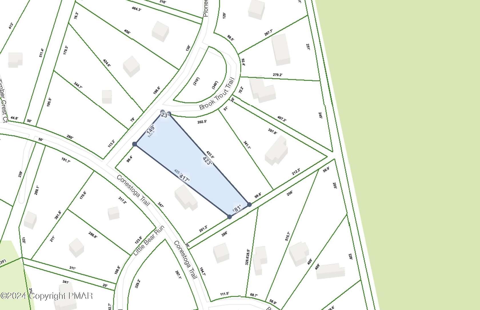 1 Acre of Residential Land for Sale in Pocono Pines, Pennsylvania