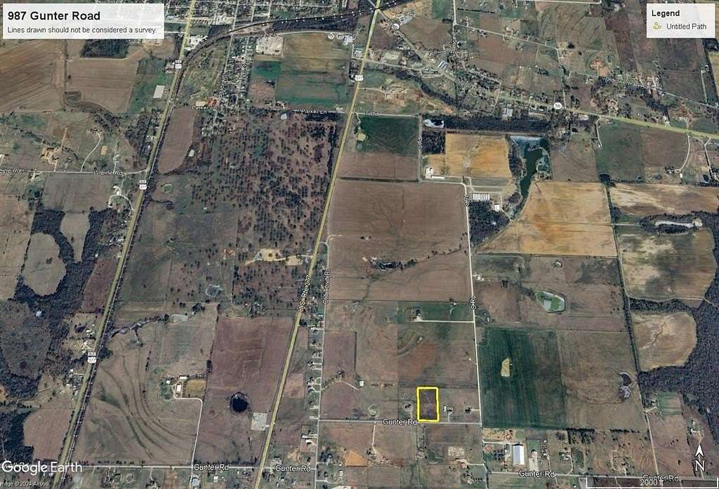 3.689 Acres of Residential Land for Sale in Whitesboro, Texas