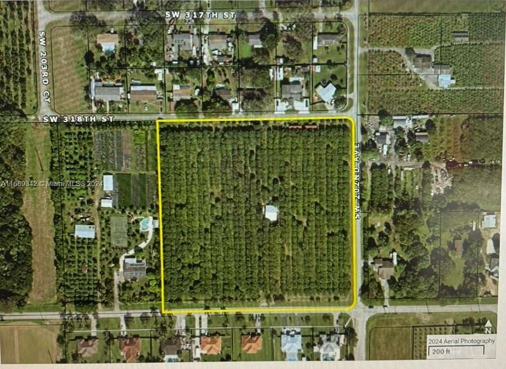 10 Acres of Agricultural Land for Sale in Homestead, Florida