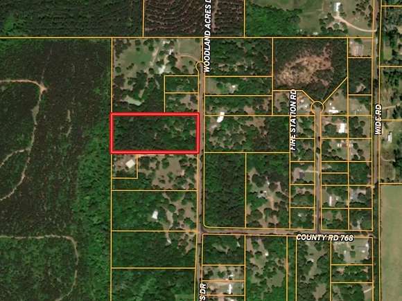 5.15 Acres of Residential Land for Sale in Nacogdoches, Texas