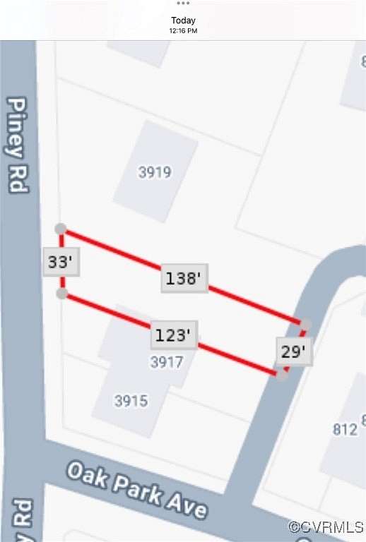 0.09 Acres of Residential Land for Sale in Richmond, Virginia