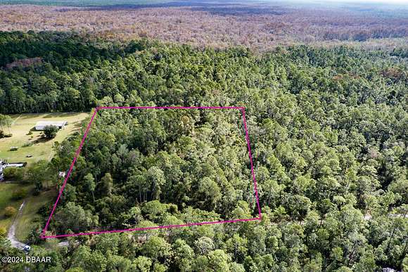 5 Acres of Residential Land for Sale in De Leon Springs, Florida