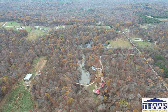 43.65 Acres of Land with Home for Sale in Poland, Indiana