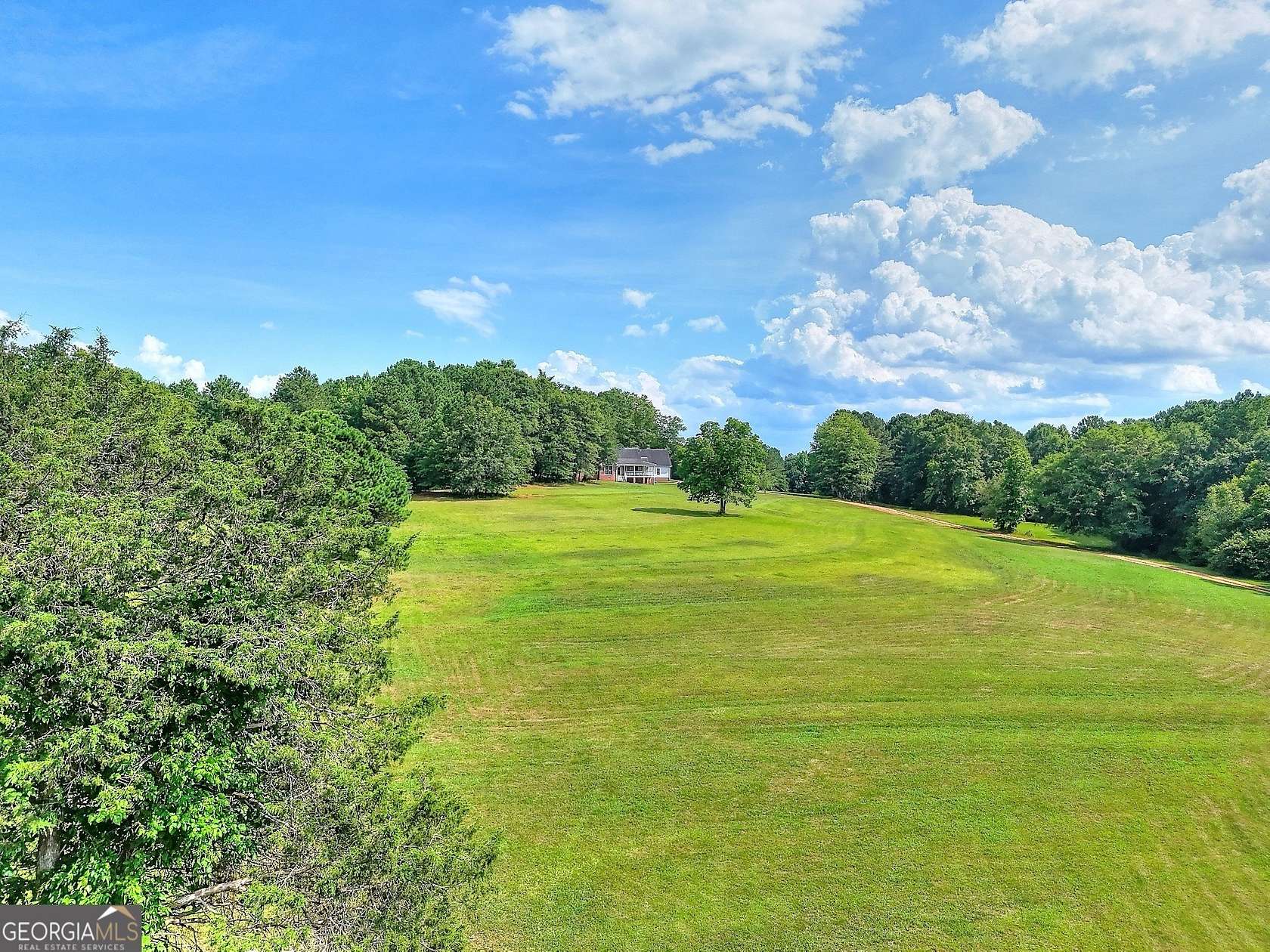 13.11 Acres of Land with Home for Sale in Monroe, Georgia