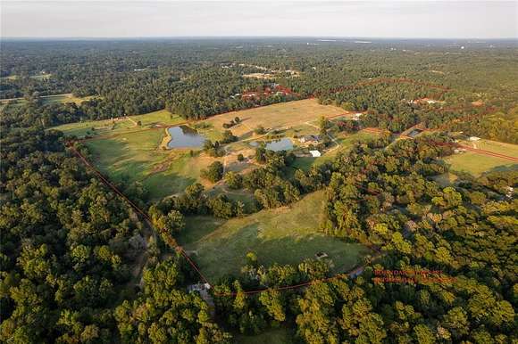 125.68 Acres of Land with Home for Sale in Longview, Texas