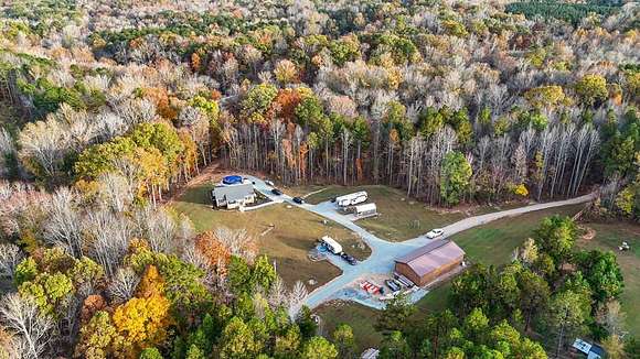 10.83 Acres of Land with Home for Sale in Bullock, North Carolina