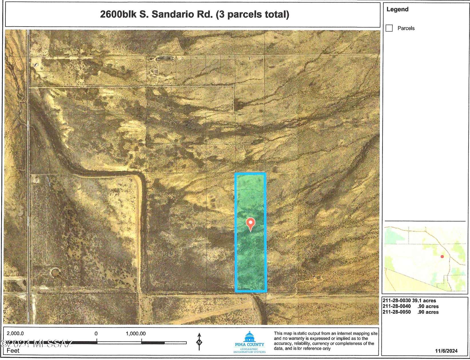 40.9 Acres of Land for Sale in Tucson, Arizona