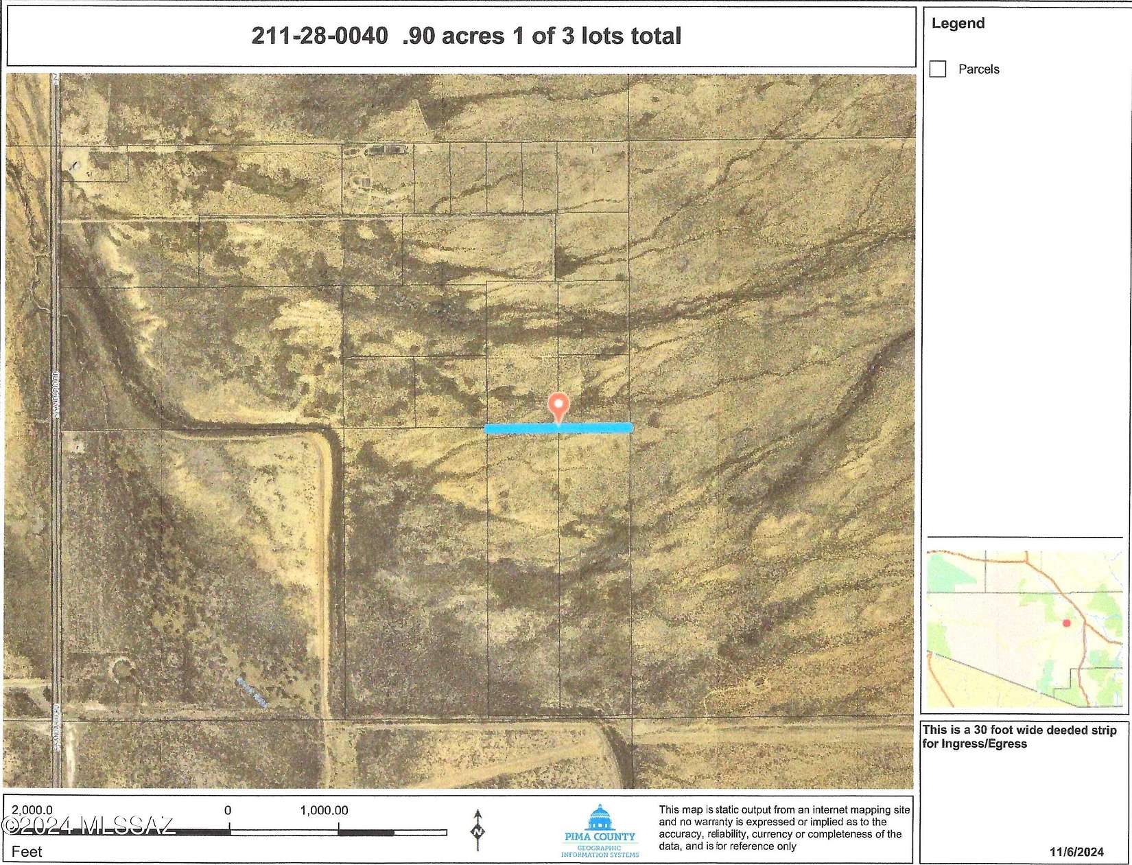 40.9 Acres of Land for Sale in Tucson, Arizona