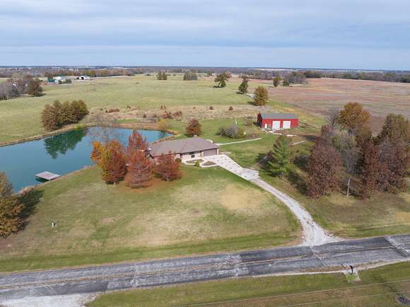 5 Acres of Residential Land with Home for Sale in Paris, Missouri