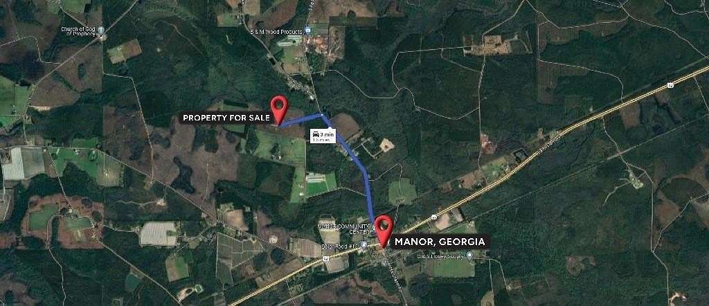 10.19 Acres of Land for Sale in Manor, Georgia