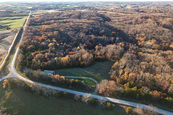 22 Acres of Land with Home for Sale in Moulton, Iowa