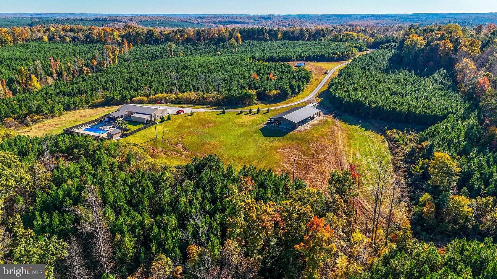 486 Acres of Recreational Land with Home for Sale in Pamplin City, Virginia