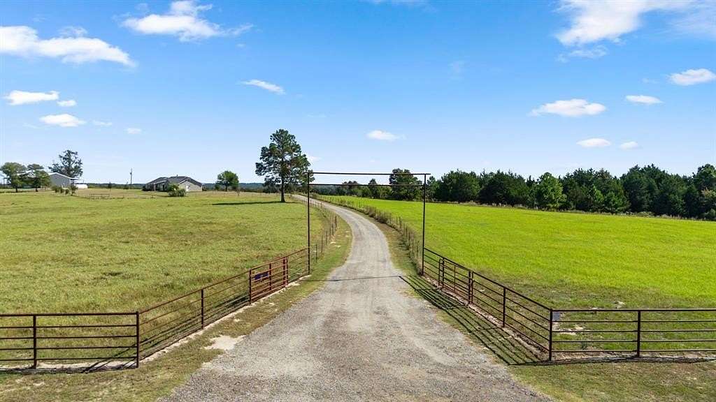 83 Acres of Agricultural Land with Home for Sale in Murchison, Texas