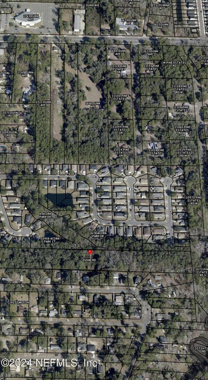 4.75 Acres of Residential Land for Sale in Jacksonville, Florida