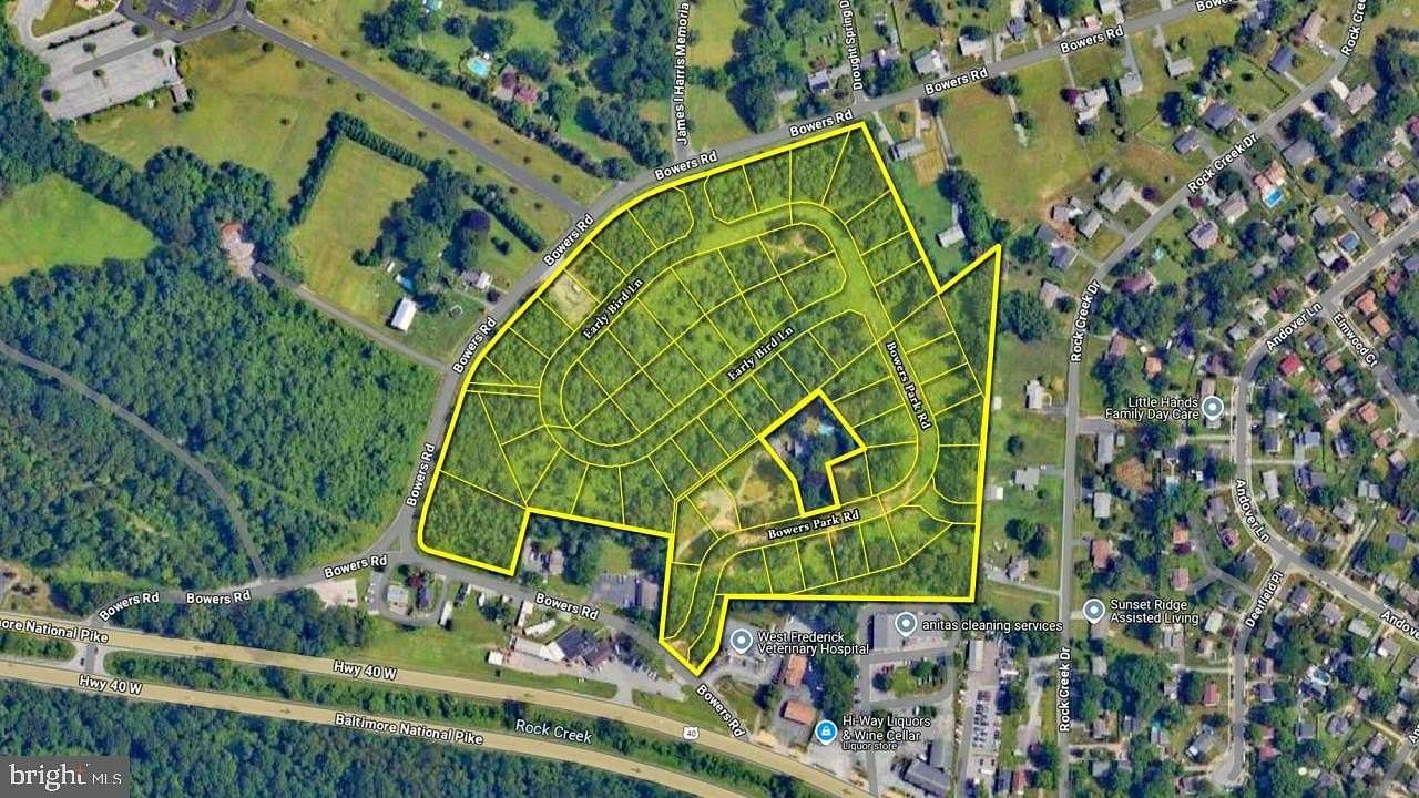 26 Acres of Land for Auction in Frederick, Maryland