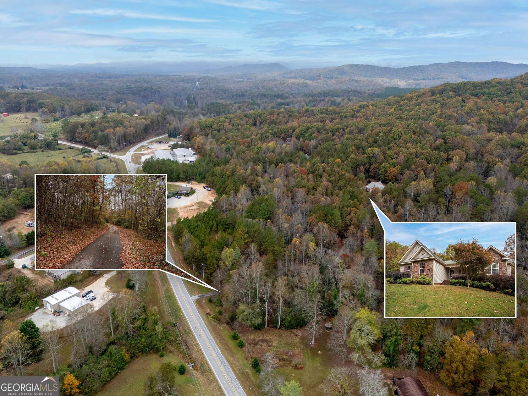 3.51 Acres of Residential Land with Home for Sale in Clarkesville, Georgia