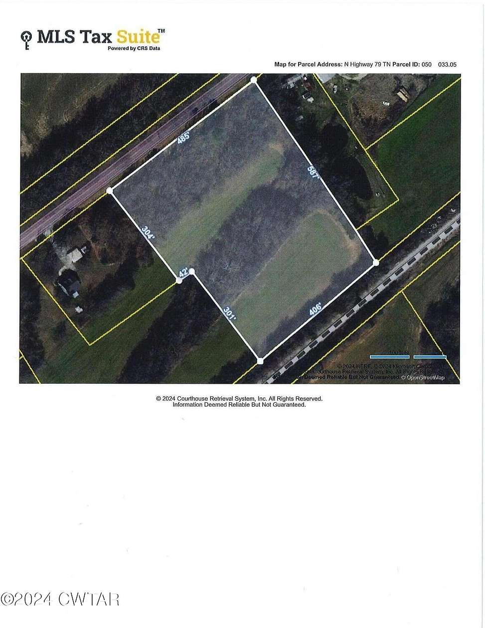 6.5 Acres of Land for Sale in Brownsville, Tennessee