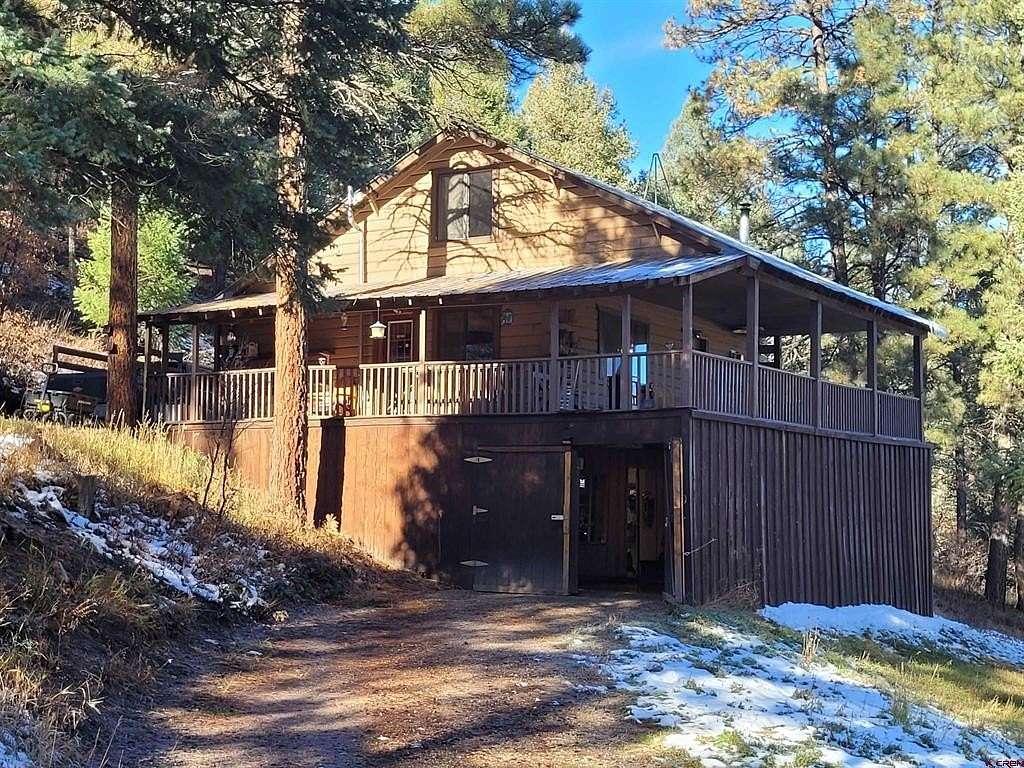 2.6 Acres of Residential Land with Home for Sale in Pagosa Springs, Colorado