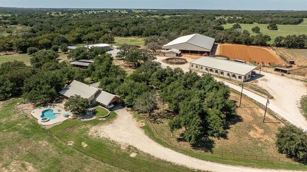 94.62 Acres of Agricultural Land with Home for Sale in Stephenville, Texas