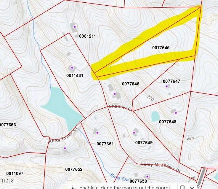 6.33 Acres of Residential Land for Sale in Moncure, North Carolina