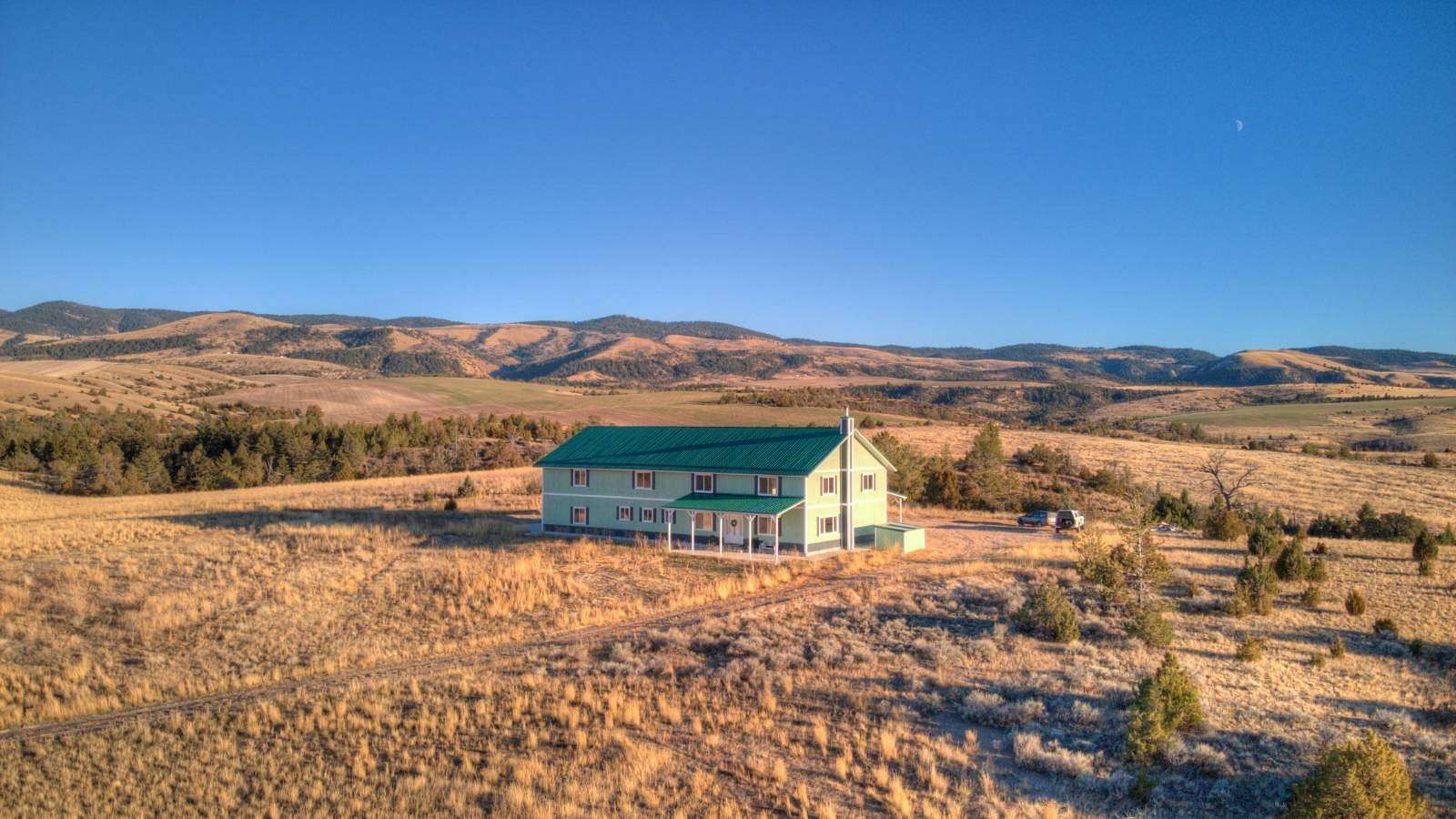 10.05 Acres of Land with Home for Sale in Three Forks, Montana