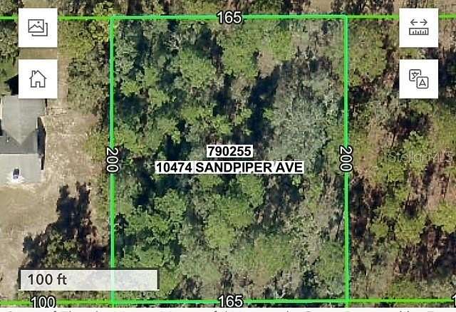 0.76 Acres of Residential Land for Sale in Weeki Wachee, Florida