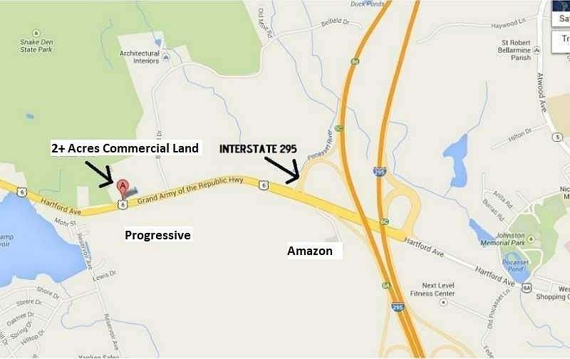 2.04 Acres of Improved Commercial Land for Lease in Johnston, Rhode Island