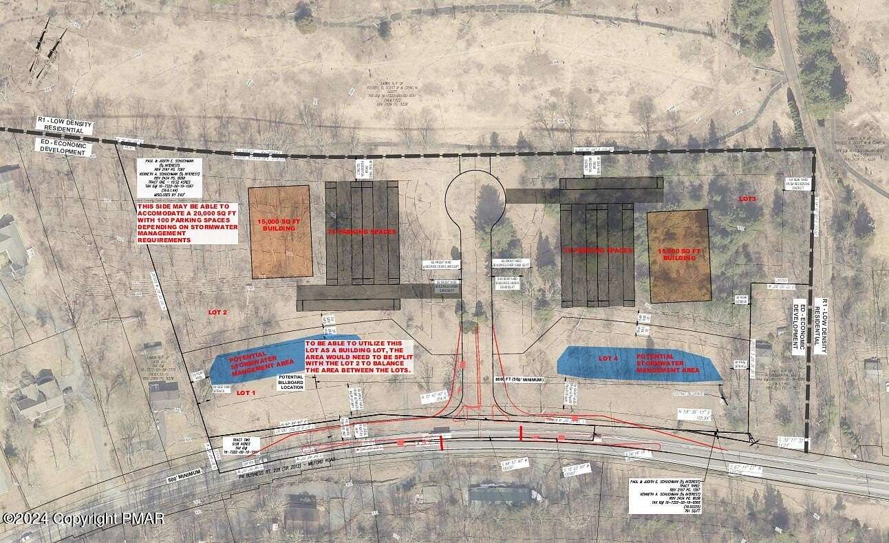 5 Acres of Commercial Land for Sale in East Stroudsburg, Pennsylvania