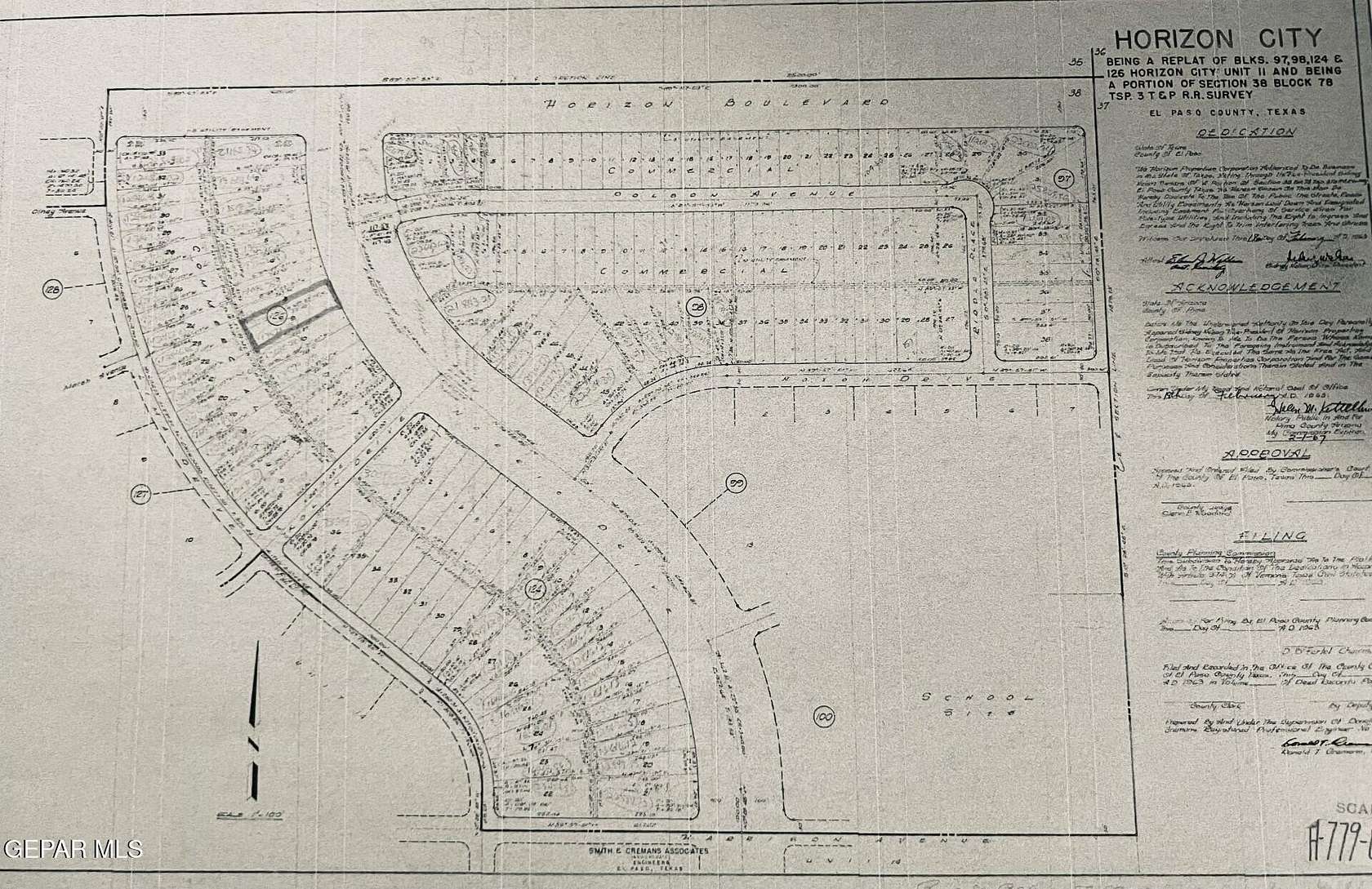 0.31 Acres of Residential Land for Sale in Horizon City, Texas