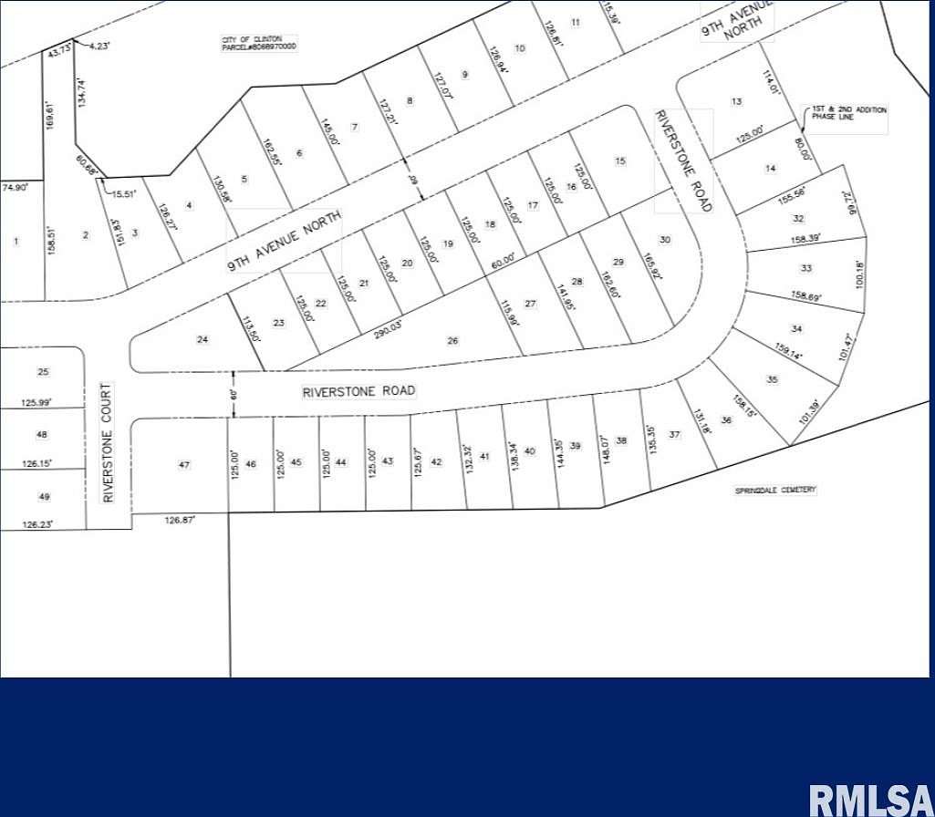 Residential Land for Sale in Clinton, Iowa